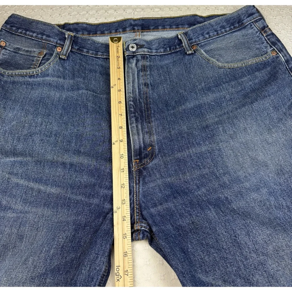 Levis 560 Jeans Mens 44x34 (44x30.5) Denim Relaxed Baggy Tapered Leg Classic Y2K